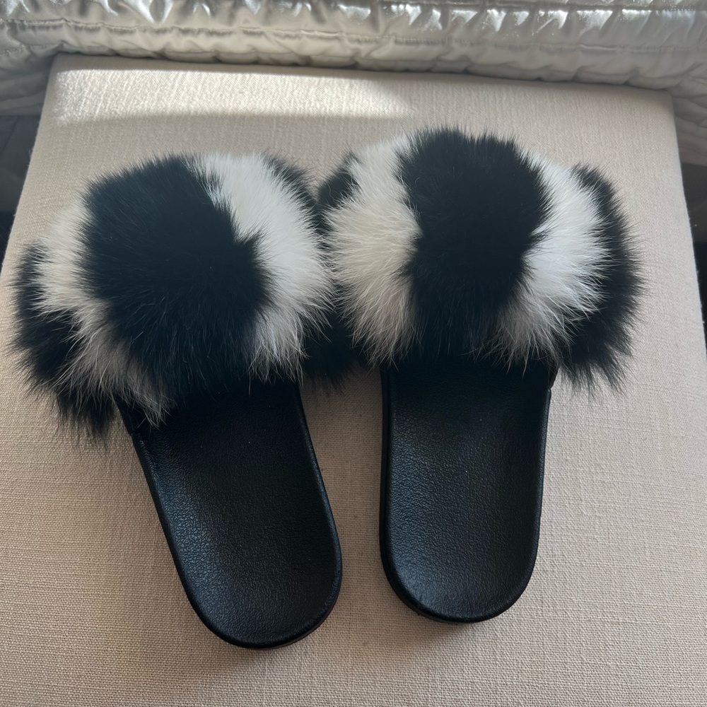 Duckie Confetti Skunk Slides - Picture 3 of 4